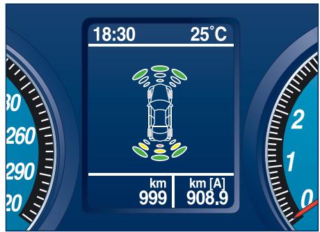 Maserati Granturismo M145 Phase 1 (2007-2017) - Signalisation des obstacles - 1