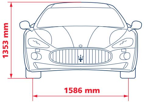 Maserati Granturismo M145 Phase 1 (2007-2017) - Poids - 2