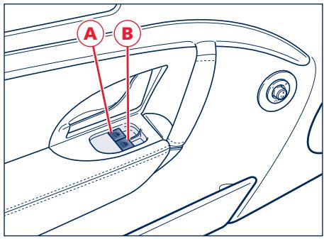 Maserati Granturismo M145 Phase 1 (2007-2017) - Fenêtres électriques - 1
