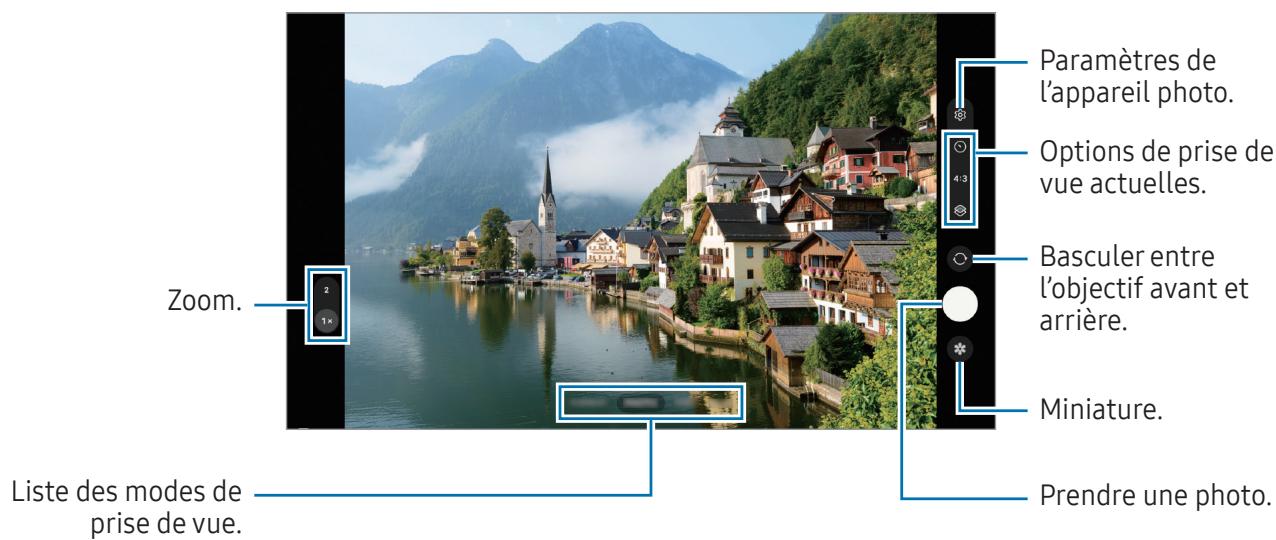 SAMSUNG Galaxy Tab A9+ - SMX110 - SMX115 - SMX210 - SMX216B - Pour prendre une photo, appuyez sur - 1