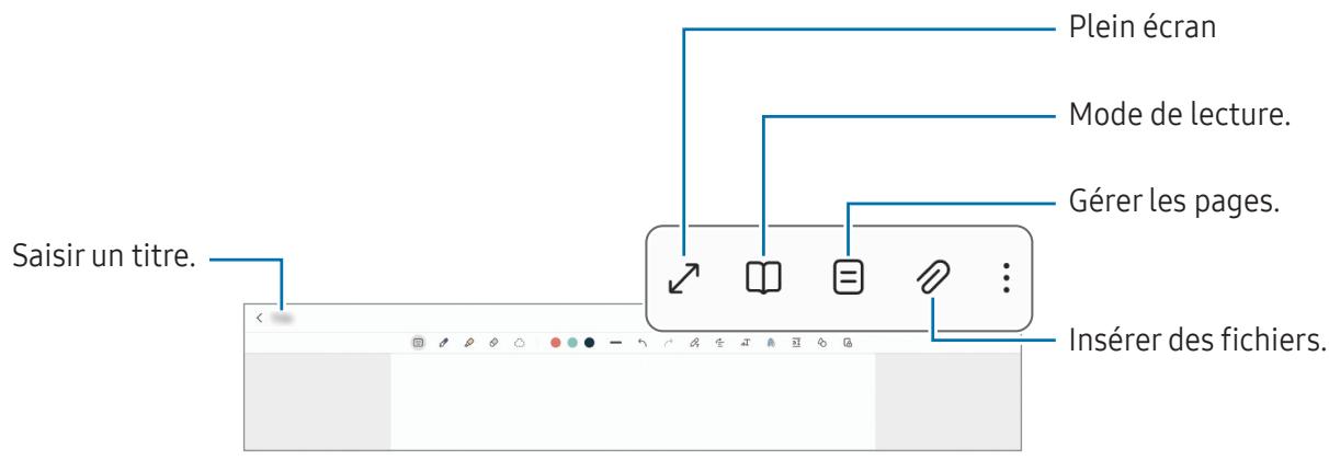 SAMSUNG Galaxy Tab A9+ - SMX110 - SMX115 - SMX210 - SMX216B - Créer des notes - 1
