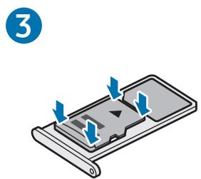 SAMSUNG Galaxy Tab A9+ - SMX110 - SMX115 - SMX210 - SMX216B - Insérer une carte micro-SD - 3
