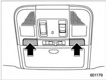 SUBARU Outback (2011) - Lampe de lecture - 1