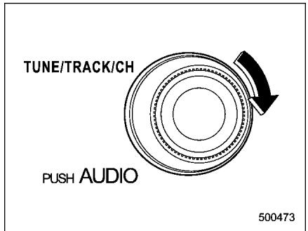 SUBARU Outback (2011) - Boutons de selection de disque - 1