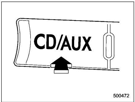 SUBARU Outback (2011) - Pour utiliser la borne d'entrée AUX: - 1