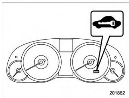 SUBARU Outback (2011) - Pour armer le système au moyen du transmetteur à distance - 2