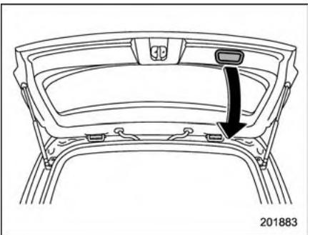 SUBARU Outback (2011) - Pour ouvrir: - 1
