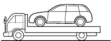 SUBARU Outback (2011) - Sur un camion à plate-forme - 1