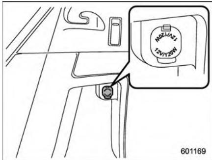 SUBARU Outback (2011) - Prises de courant pour accessoire - 3
