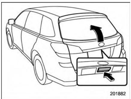 SUBARU Outback (2011) - Hayon (Outback) - 1