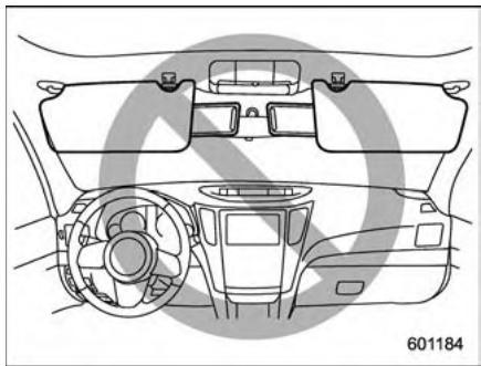 SUBARU Outback (2011) - Rallonge de pare-soleil - 2