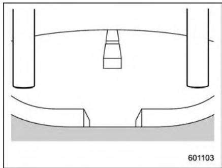 SUBARU Outback (2011) - Plage de visualisation sur l'écran - 3