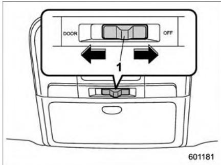 SUBARU Outback (2011) - Lampe de lecture - 3