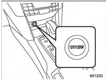 SUBARU Outback (2011) - Prises de courant pour accessoire - 1