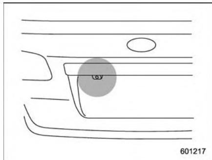 SUBARU Outback (2011) - Caméra de visualisation arrière (selon modèles) - 1