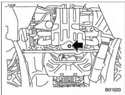 SUBARU Outback (2011) - Vidange de l'huile et remplacement du filtré - 2