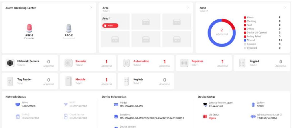 Hikvision AXE PRO - DSPWA64KITWE - Mesures - 2