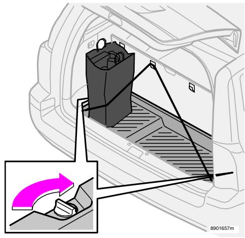 VOLVO V70 - V70R - XC70 (2004-2007) - Eclairage de coffre - 1