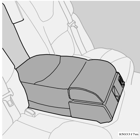 VOLVO V70 - V70R - XC70 (2004-2007) - Accoudoir central (XC70) - 1
