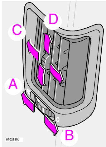 VOLVO V70 - V70R - XC70 (2004-2007) - Commandes climatiques - 3