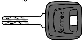 VOLVO V70 - V70R - XC70 (2004-2007) - Clé principale - 2