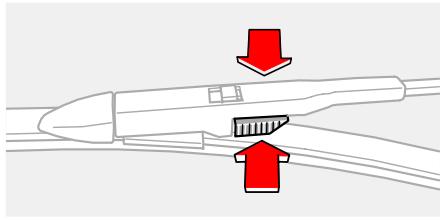 VOLVO V70 - V70R - XC70 (2004-2007) - Remplacement des balais d'essuie-glaces - 1