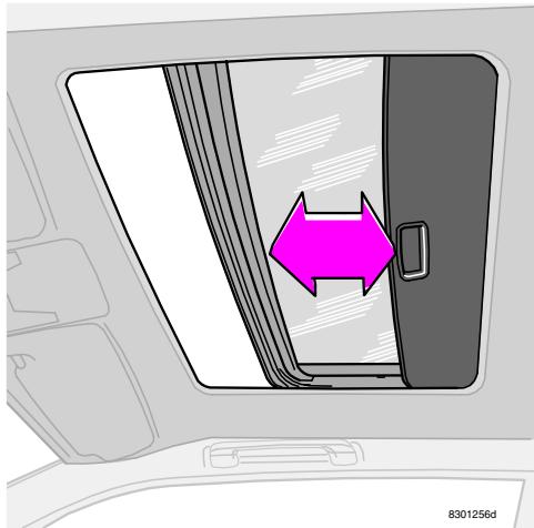 VOLVO V70 - V70R - XC70 (2004-2007) - Pare-soileil, Vitres laterales avant et arrière feuilletées (option) - 1
