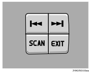 VOLVO V70 - V70R - XC70 (2004-2007) - Sélecteur de sources sonores - 1