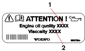 VOLVO V70 - V70R - XC70 (2004-2007) - Huile moteur - 1