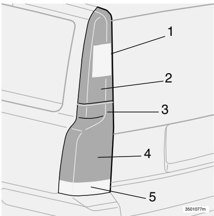 VOLVO V70 - V70R - XC70 (2004-2007) - Remplacement des clignotants et faux stop - 1