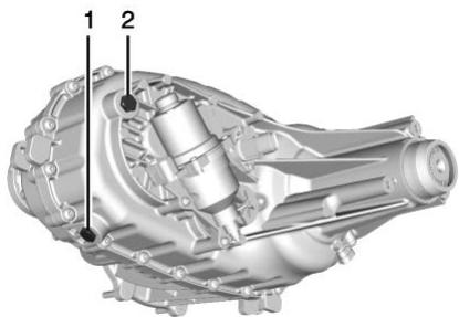 GMC Canyon Phase 1 (2014-2021) - Vérification du niveau de lubrifiant - 1