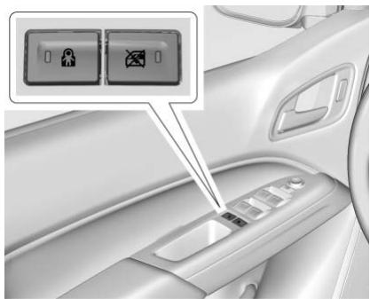 GMC Canyon Phase 1 (2014-2021) - Verrouillage de glace arrière (cabine multiplace uniquement) - 1