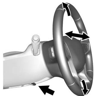 GMC Canyon Phase 1 (2014-2021) - Volant télescopique inclinable - 1