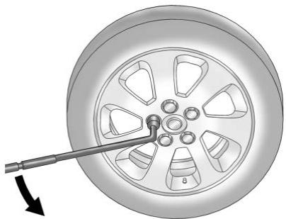 GMC Canyon Phase 1 (2014-2021) - Dépose d'un pneu crevé et installation du pneu de rechange - 3