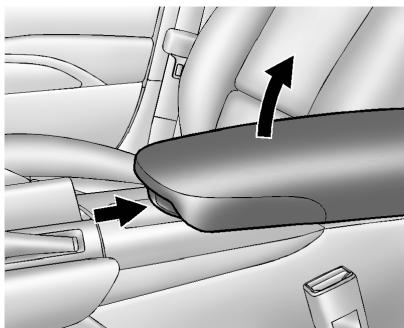 CADILLAC XTS (2012-2019) - Rangement de la console centrale - 1