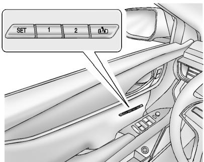 CADILLAC XTS (2012-2019) - Fonctions de mémorisation - 1