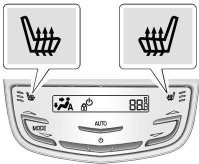 CADILLAC XTS (2012-2019) - Sièges et dispositifs de retenue - 1