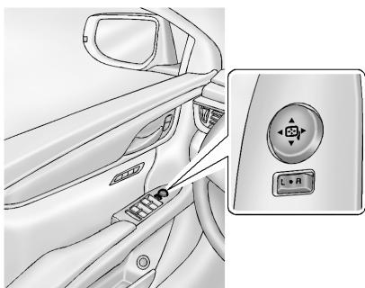 CADILLAC XTS (2012-2019) - Réglage de rétroviseur - 1