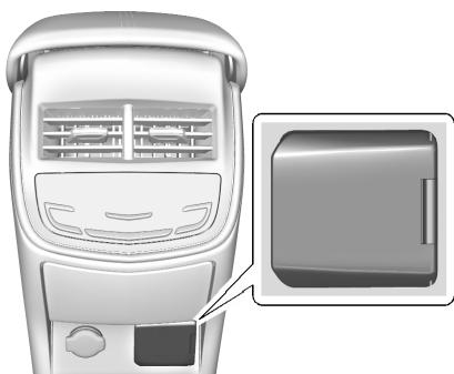 CADILLAC XTS (2012-2019) - Courant alternatif 110/120 Volt de la prise d'alimentation - 1