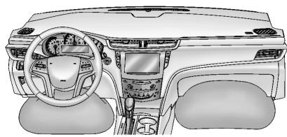 CADILLAC XTS (2012-2019) - Où se trouvent les sacs gonflables? - 2