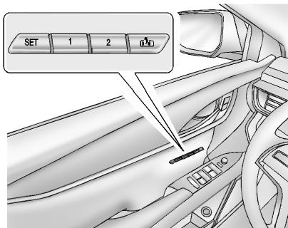 CADILLAC XTS (2012-2019) - Sièges à mémoire - 1