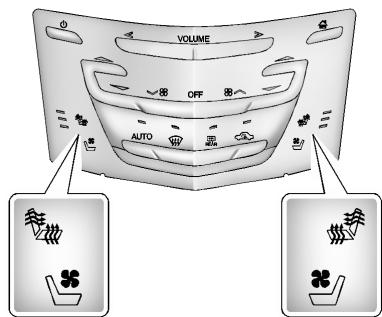 CADILLAC XTS (2012-2019) - Sièges chauffants et aérés - 1