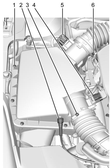 CADILLAC XTS (2012-2019) - Comment inspecter le filtre à air du moteur - 2