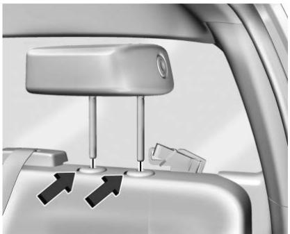 GMC Canyon Phase 2 (2023) - Dépose et repose d'appui-tête ou de repose-tête - 1