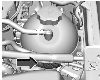 GMC Canyon Phase 2 (2023) - Vérification du niveau de liquide de refroidissement - 1
