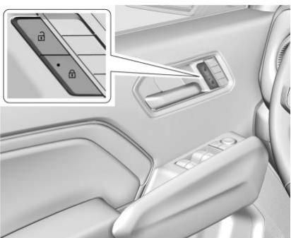 GMC Canyon Phase 2 (2023) - Portes à verrouillage électrique - 1