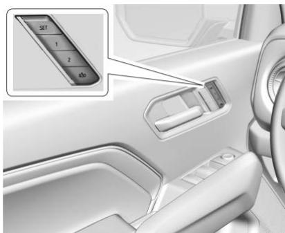 GMC Canyon Phase 2 (2023) - Sièges à mémoire - 1