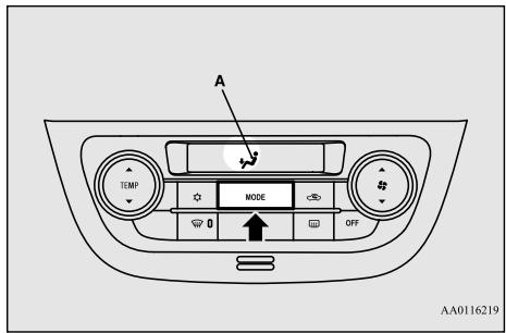 MITSUBISHI Mirage G4 (2016-2019) - Bouton «MODE» - 1