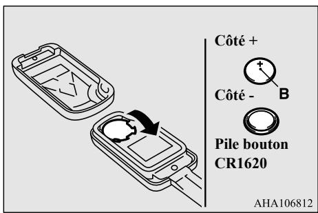 MITSUBISHI Mirage G4 (2016-2019) - Clé F.A.S.T. (Free-hand Advanced Security Transmitter) (le cas échéant) - 1