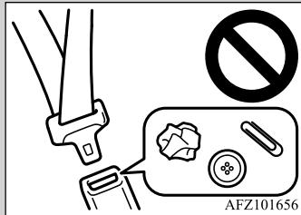 MITSUBISHI Mirage G4 (2016-2019) - AVERTISSEMENT - 1